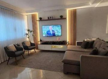 Sala · Sobrado com 3 dormitórios à venda, 187 m² por R$ 1.080.000,00 - Vila Alpina - Santo André/SP