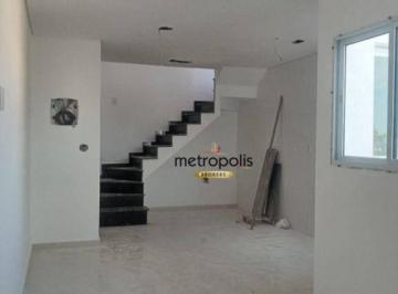 Sala · Cobertura com 2 dormitórios à venda, 100 m² por R$ 485.000,00 - Jardim das Maravilhas - Santo André/