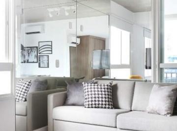 Apartamento · 63m² · 1 Quarto · 1 Vaga · Apartamento 63 m² no Brooklin, 1 suíte, mobiliado, 1 vaga 