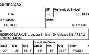 Photo_0 · 
                Oportunidade Única em ESTRELA - RS | Tipo: Terreno | Negociação: Venda Online  | Si