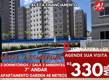 Apartamento de 2 quartos, Indaiatuba · Apartamento A Venda Com 2 Dormitórios - 7º Andar - Vivere Residencial - Indaiatuba - SP!