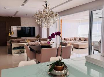 Apartamento · 202m² · 3 Quartos · 4 Vagas · RESIDENCIAL AMAVEL - Apartamento alto padrão mobiliado com 3 suítes e 4 vagas - Vila Rosália - Guar