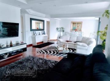Apartamento · 185m² · 3 Quartos · 4 Vagas · Apartamento com 3 Suítes, lavabo, dependência de empregada e 4 vagas de garagem, à Venda com 185 m² 