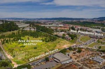 Comercial · 50527m² · Área Industrial 50.527 m² Bonsucesso Guarulhos