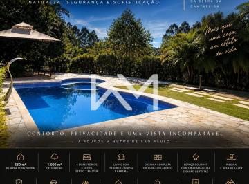 Casa · 550m² · 4 Quartos · 4 Vagas · Sobrado Alto Padrão com Piscina e Vista na Serra da Cantareira