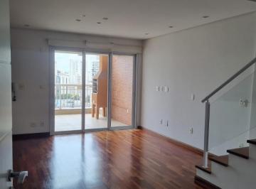 Apartamento · 102m² · 2 Quartos · 2 Vagas · Apartamento Duplex para Locação no Brooklin com 102m² - 2 Suítes, 2 Vagas por R$ 8.900,00 -São Paulo