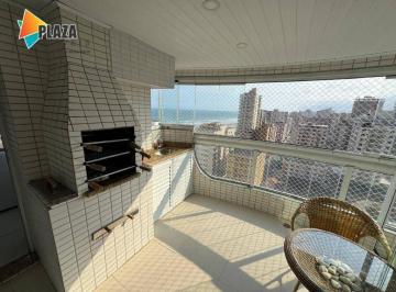 Apartamento · 101m² · 3 Quartos · 2 Vagas · Apartamento 3 Dorms com Vista Mar e Lazer Completo na Aviação – Praia Grande