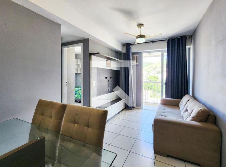 Foto do imóvel - Compra de apartamento mobiliado em Sampaio, 2 quartos, 1 suíte, varanda