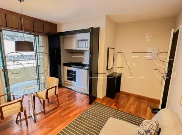 Apartamento · 40m² · 1 Quarto · 1 Vaga · Flat próximo da Avenida dos Bandeirantes e a Estação Campo Belo disponível locação lindo e moderno.