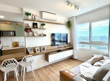 Apartamento · 57m² · 2 Quartos · 1 Vaga · Apartamento mobiliado no Bairro Lindóia