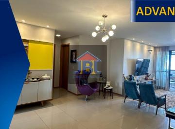 Apartamento · 120m² · 3 Quartos · 2 Vagas · Apartamento com 120m², 3 Suites em Farol - Maceió: 120m²,