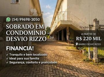 Casa · 58m² · 2 Quartos · 1 Vaga · Sobrado Triplex em Desvio Rizzo  -  Caxias do Sul