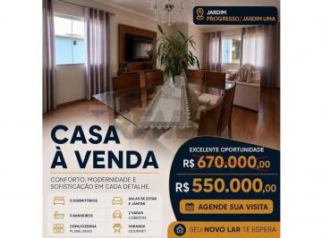 Casa · 145m² · 3 Quartos · 4 Vagas · Casa à venda - Jardim Lima - Franca, SP - 145m²
