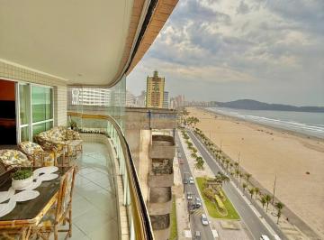 Apartamento · 173m² · 3 Quartos · 2 Vagas · 3 suítes com sacada gourmete frente mar, vista impecável!