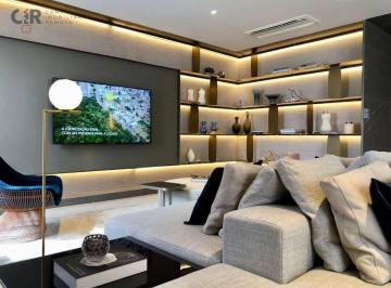 Sala (decorado) · Apartamento com 3 dormitórios à venda, 354 m² por R$ 6.537.439,53 - Setor Marista - Goiânia/GO