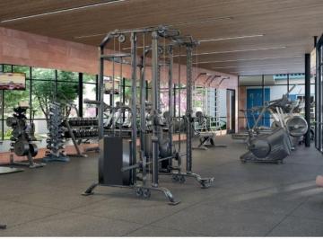 Academia · Terreno à venda em Campinas, Alphaville Dom Pedro, com 487.14 m², Alphaville Dom