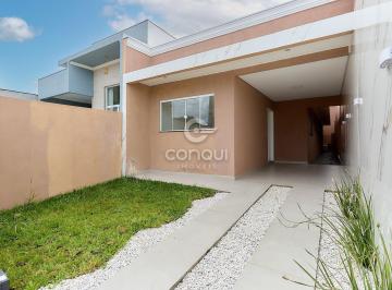 Casa · 108m² · 2 Quartos · 2 Vagas · Casa térrea com suíte e área gourmet no Jardim Cru