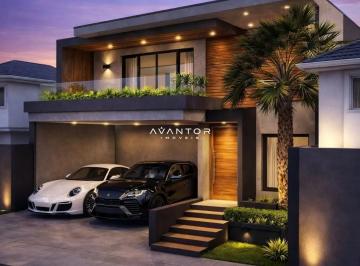 Casa · 180m² · 3 Quartos · 2 Vagas · Casa com 3 suítes, piscina e área gourmet em loteamento planejado