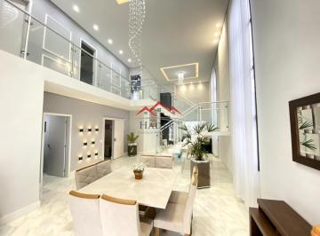 Foto 05 · Casa moderna para locação, 4 suítes e piscina, no condomínio Brisas do Lago