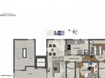 Apartamento · 89m² · 2 Quartos · 2 Vagas · Apartamento à Venda - Santa Lúcia, 2 Quartos, 89 m2