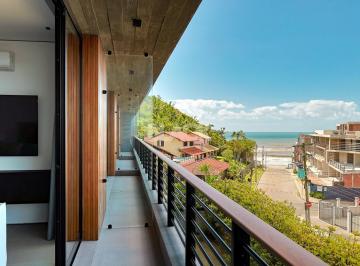 Apartamento · 57m² · 1 Quarto · 1 Vaga · Studio mobiliado com Vista Mar na Praia da Cal em Torres RS