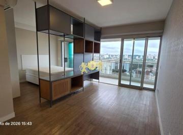 Apartamento · 54m² · 1 Quarto · 1 Vaga · Flat com 1 Quarto para alugar, 54m² - Chacará Santo Antônio
