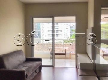 Apartamento · 55m² · 1 Quarto · 1 Vaga · Apartamento sofisticado nos Jardins com suíte e metragem ideal para conforto urbano