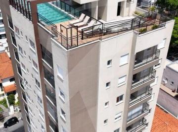 Apartamento · 48m² · 2 Quartos · Apartamento novo, com 2 dormitórios varanda gourmet no Jardim São Paulo