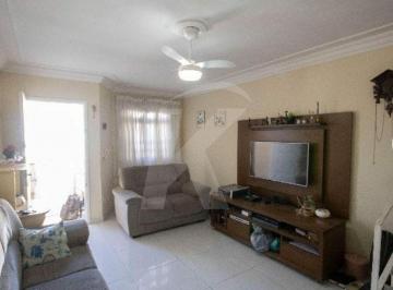 Casa · 140m² · 3 Quartos · 2 Vagas · Sobrado de 140m2, 3 dormitorios, quintal, churrasqueira, 3wc e 2 vagas de garagem.