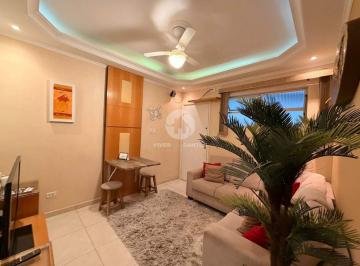 Apartamento · 55m² · 1 Quarto · 1 Vaga · Apartamento com 2 quartos, prédio frente mar- Gonzaga