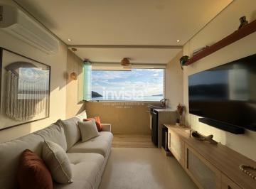 Apartamento · 65m² · 1 Quarto · 1 Vaga · PORTEIRA FECHADA VISTA MAR A VENDA EM SANTOS !!