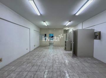 Comercial · 140m² · 1 Quarto · 2 Vagas · Sala Comercial com 140m² no Centro de Santos