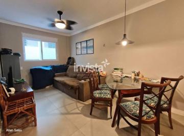 Apartamento · 55m² · 1 Quarto · 1 Vaga · Apartamento à venda na Pompéia, Santos - 1 quarto, 55m², mobiliado e com ar condicionado