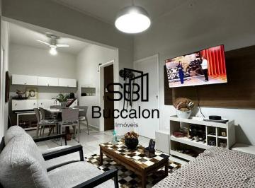 Apartamento · 68m² · 2 Quartos · 1 Vaga · Apartamento à Venda — Pompéia, Santos/SP | 68 m² • 2 Dormitórios • Frente Mar 