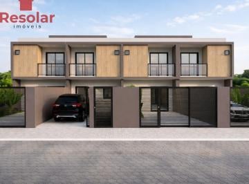 Casa · 84m² · 2 Quartos · 1 Vaga · Sobrado Geminado com 2 Suítes e Entrada Parcelada na Água Branca, São Francisco do Sul/SC