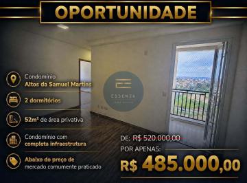 Apartamento · 52m² · 2 Quartos · 1 Vaga · Altos da Samuel Martins - Apartamento Padrão A Venda no Altos da Samuel Martins