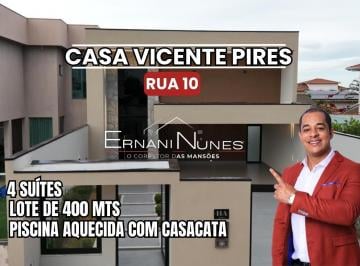 Foto 01 · CASA VICENTE PIRES RUA 10- 4 SUÍTES- 400 MTS- COZINHA PLANEJADA