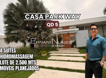 Foto 01 · CASA PARK WAY QD5- VENDA MOBILIADA- 4 SUÍTES- 2500 MTS DE LOTE