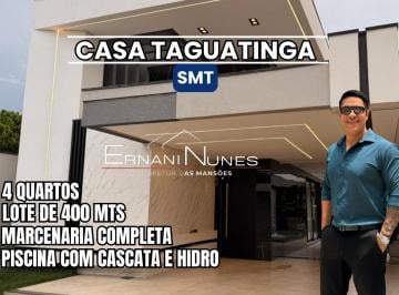 Foto 01 · SMT TAGUATINGA 4 SUÍTES 400 MTS ARMARIOS PLANEJADOS PISCINA COM CASCATA E HIDRO