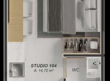 Comercial · 16m² · 1 Quarto · Studio em Aeroclube, João Pessoa/PB de 16m² 1 quartos à venda por R$ 219.999,00