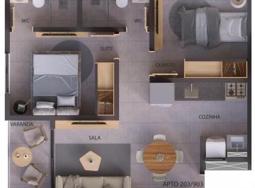 Apartamento · 52m² · 2 Quartos · 1 Vaga · Apartamento em Jardim Cidade Universitária, João Pessoa/PB de 52m² 2 quartos à venda por R$ 350.000,