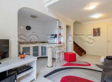 Apartamento · 55m² · 1 Quarto · 1 Vaga · Flat em Vila Uberabinha, São Paulo/SP de 55m² 1 quartos para locação R$ 2.623,00/mes