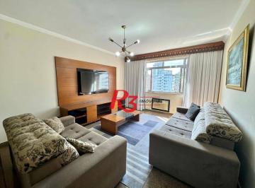 6c39cbc574fe9997268272101f0c8851778196f8 · Apartamento com 3 dormitórios à venda, 142 m² por R$ 1.100.000,00 - Boqueirão - Santos/SP