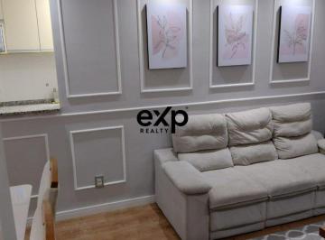 Apartamento · 55m² · 2 Quartos · 1 Vaga · Apartamento à Venda no Spazio Mirassol com Suíte, 8º Andar e Vista Livre para a Serra em Vila Mogila