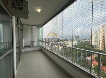 Apartamento · 70m² · 1 Quarto · 1 Vaga · Apartamento na Barra da Tijuca com 70 m², 1 quarto, varanda ampla e dependência completa de serviço