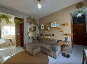 a2b33ccc0c56bc4b8ac3022f4708db9c851c4b7a · Cobertura com 2 dormitórios à venda, 73 m² por R$ 600.000,00 - Nova Gerty - São Caetano do Sul/SP