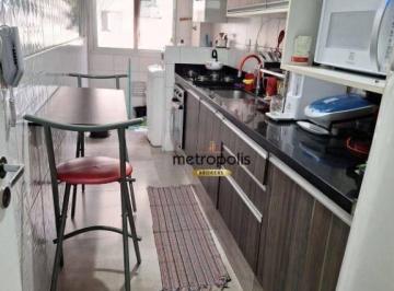 Cozinha · Apartamento com 3 dormitórios à venda, 67 m² por R$ 450.000,00 - Vila Homero Thon - Santo André/SP
