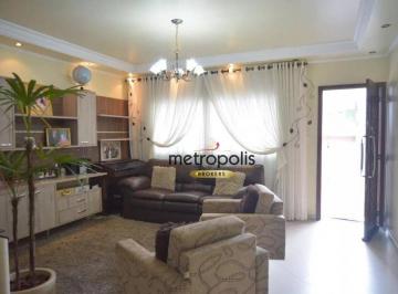 Sala · Sobrado com 3 dormitórios à venda, 235 m² por R$ 960.000,00 - Parque das Nações - Santo André/SP