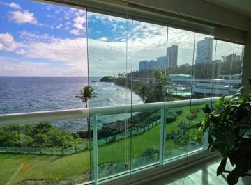 Apartamento de 1 quarto, Salvador · COSTA ESPANHA – APARTAMENTO DE ALTO LUXO NA BARRA | 1 QUARTO | PORTEIRA FECHADA | VISTA MAR | 2 VAGA