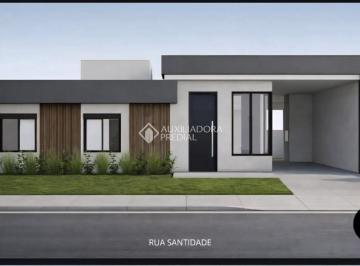 Casa · 129m² · 3 Quartos · CASA PLANA EM CONSTRUÇÃO NO BAIRRO CRISTO REI EM SÃO LEOPOLDO